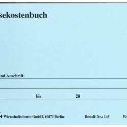 Reisekostenbuch