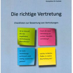 Die richtige Vertretung. Checklisten zur Bewertung von Vertretungen (digital) zum Download