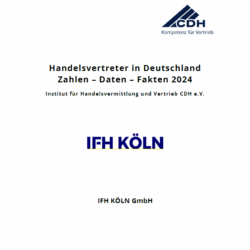 Handelsvertreter in Deutschland - Zahlen - Daten - Fakten 2024 (digital) zum Download